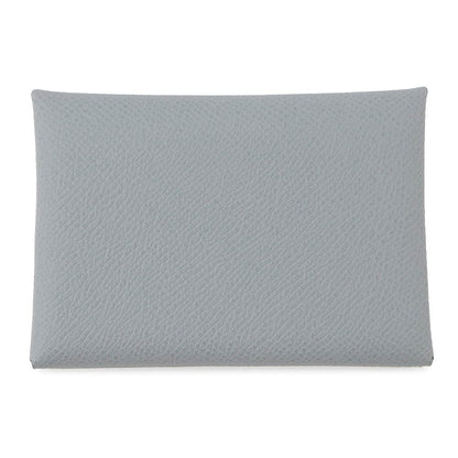 HERMES Calvi Duo Green Pantan Epsom