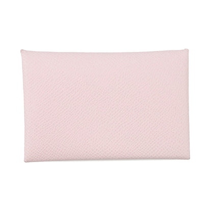 HERMES Calvi Rose Darling Epsom