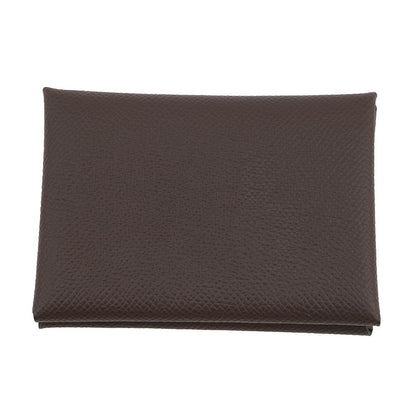 HERMES Calvi Duo RougeSellier Epsom