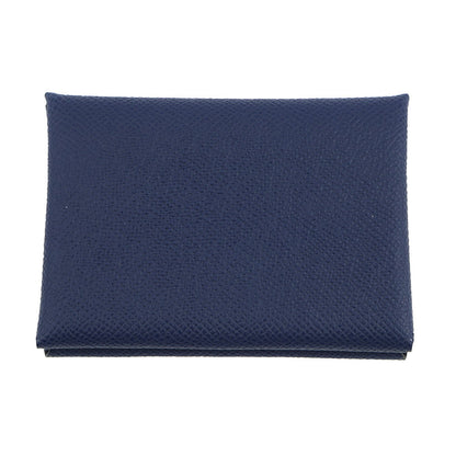 HERMES Calvi Duo blue navy Epsom