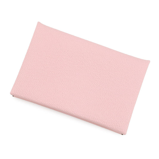 HERMES Calvi Rose Sakura Chevre Myzore Goatskin