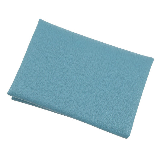 HERMES Calvi Duo New Blue Jean Chevre Myzore Goatskin