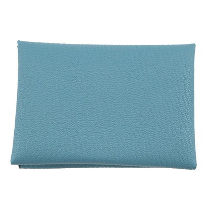 HERMES Calvi Duo New Blue Jean Chevre Myzore Goatskin