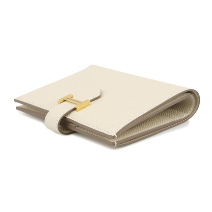 HERMES BEAN Compact Craie Epsom