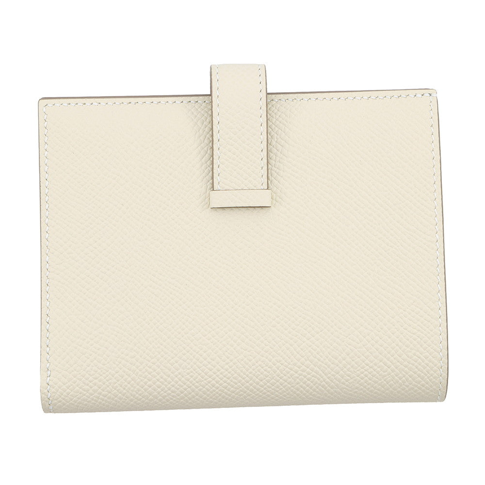 HERMES BEAN Compact Craie Epsom