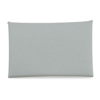 HERMES Calvi Blue Gacier Epsom