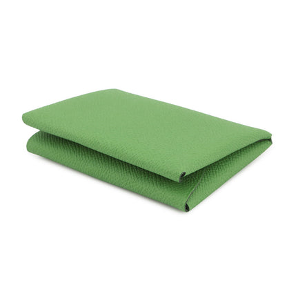 HERMES Calvi Duo Vert Yucca Epsom