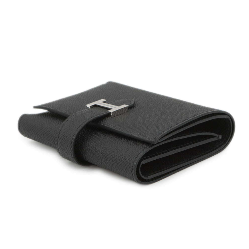 HERMES Bearn combine Black Epsom