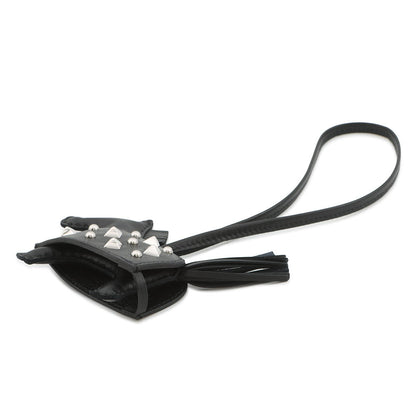 HERMES Rodeo Robeo Padlock Black Lambskin Size PM