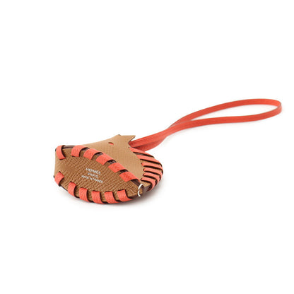 HERMES Cheval Tresse Gold Epsom