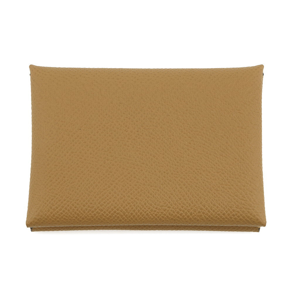 HERMES Calvi Duo Sesame Epsom