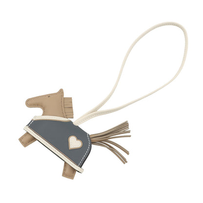 HERMES Rodeo Loveo Cool Beige Marfa/Craie/Vert Mangrove Lambskin Swift Leather