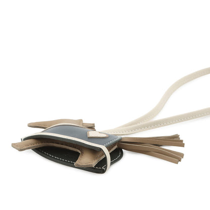 HERMES Rodeo Loveo Cool Beige Marfa/Craie/Vert Mangrove Lambskin Swift Leather