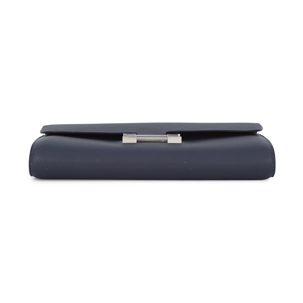 HERMES Constance to Go Blue Nuit Evercolor