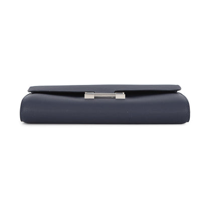 HERMES Constance to Go Blue Nuit Evercolor