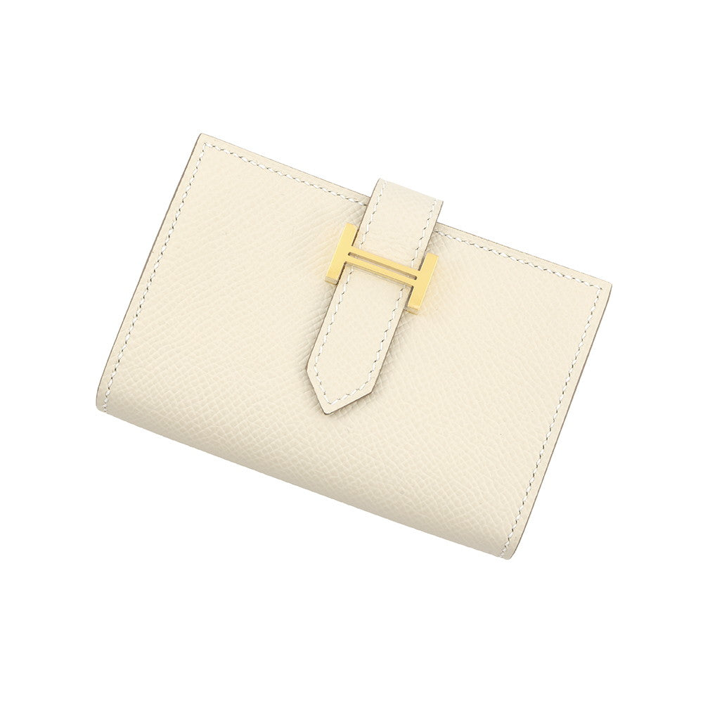 HERMES Bean Mini Craie Epsom