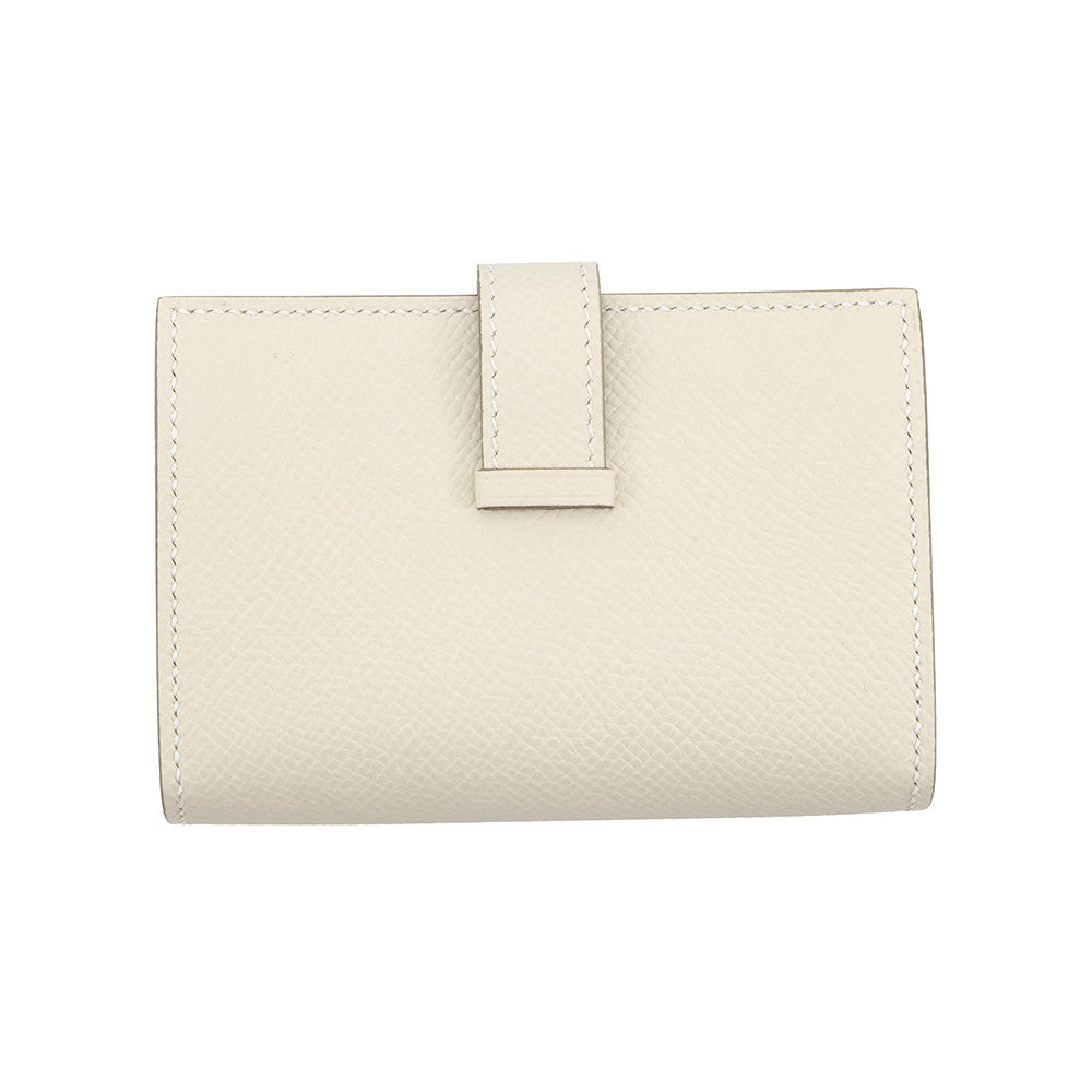 HERMES Bean Mini Craie Epsom