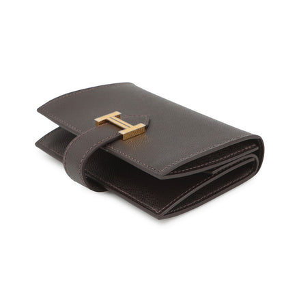 HERMES Bearn Mini Coin purse included Be Blanc Veau Madame