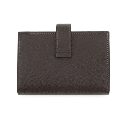 HERMES Bearn Mini Coin purse included Be Blanc Veau Madame