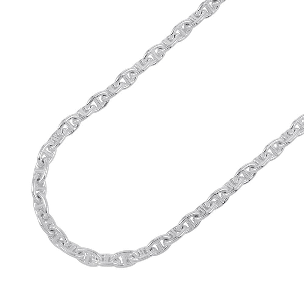 HERMES Chaine d'Ancre Necklace Size PM/43 frames SV925