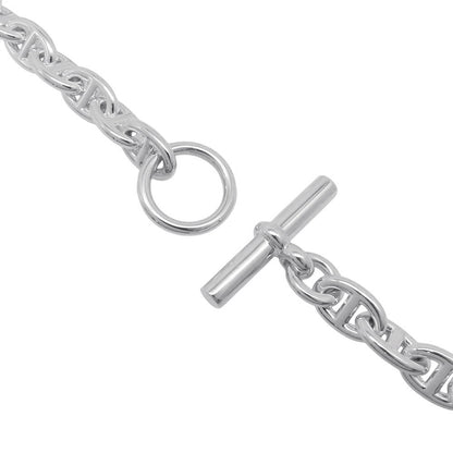 HERMES Chaine d'Ancre Necklace Size PM/43 frames SV925
