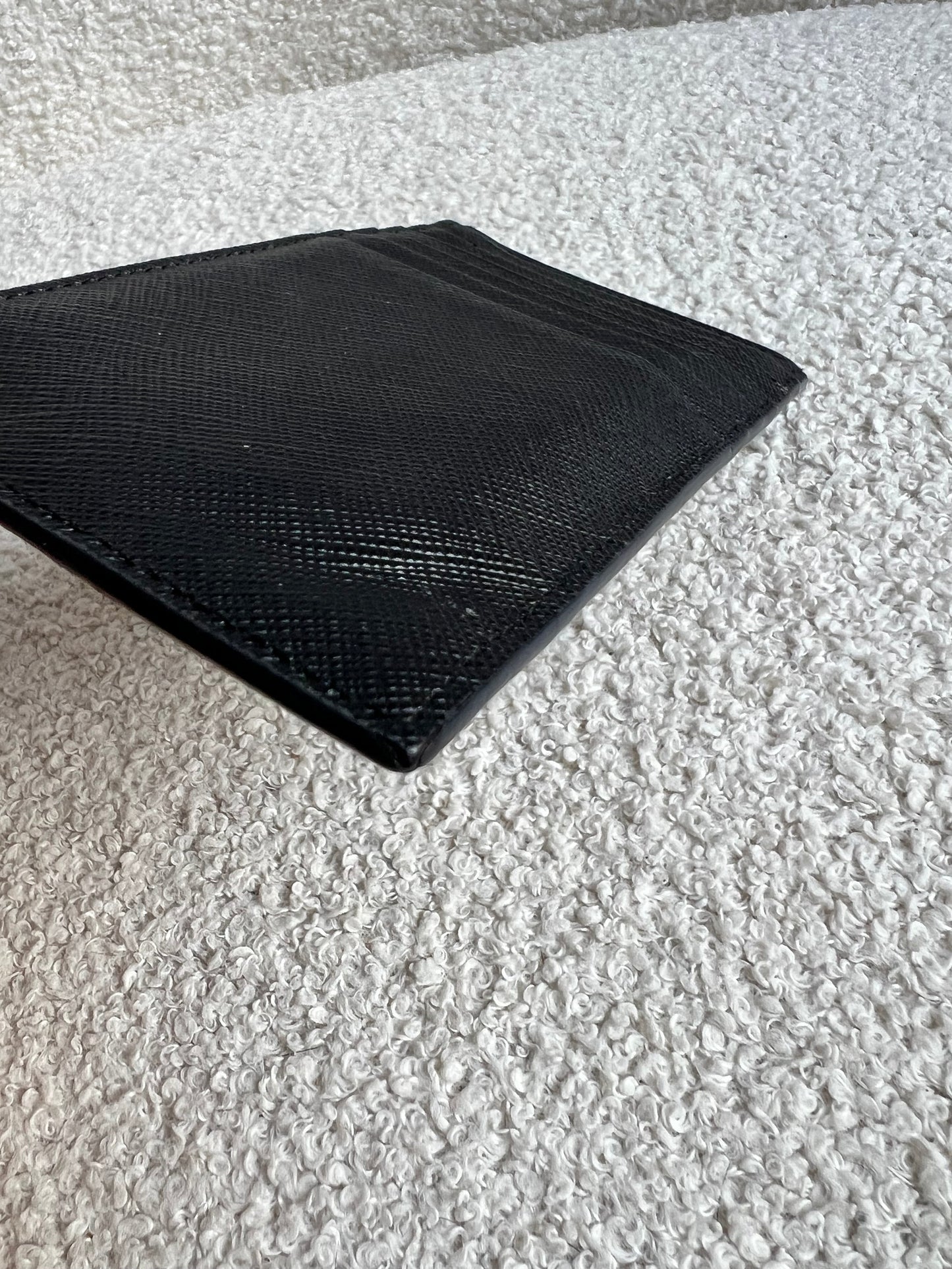 Prada Black Card Holder