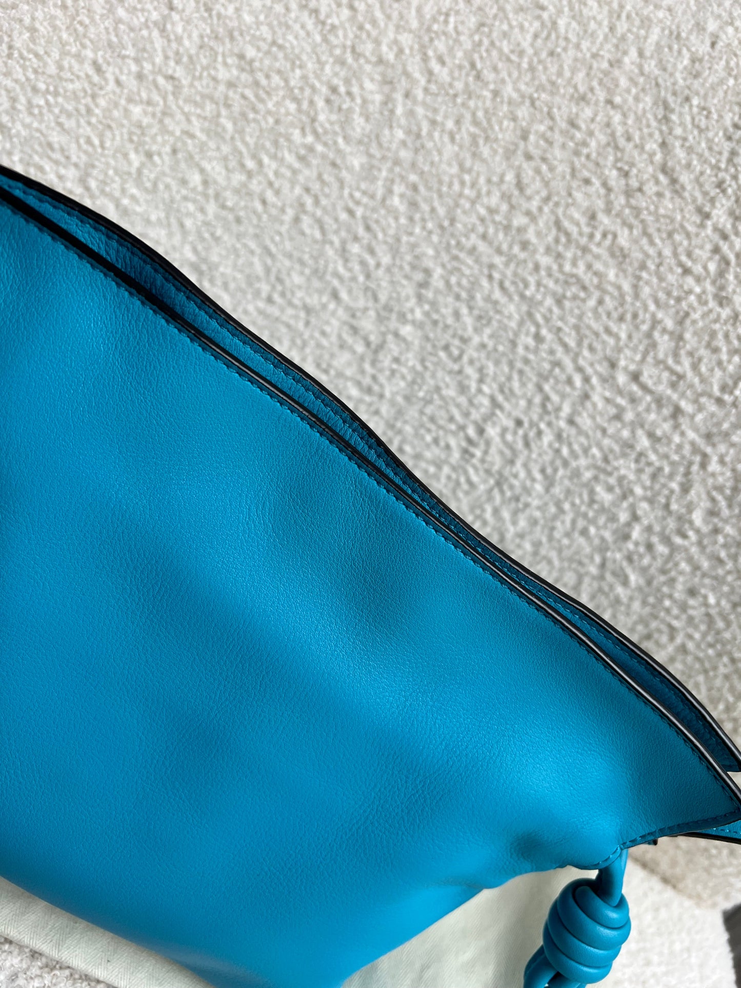 Loewe Cyan Mini Flamenco Clutch Bag (RRP £1800)