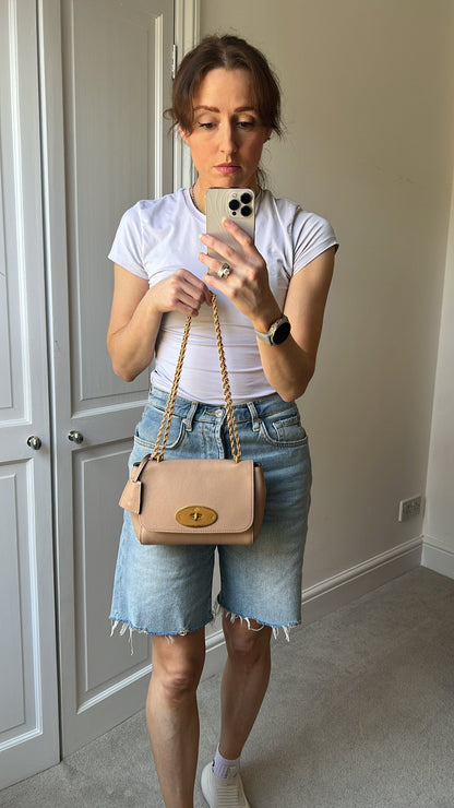 Mulberry Rosewater Regular Lily with Gold Hardware (RRP £995)