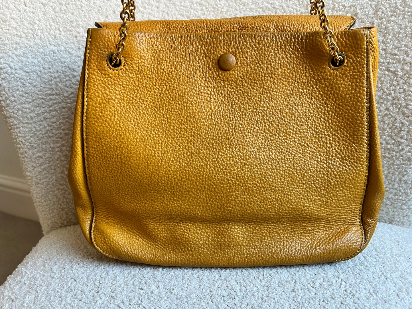 Mulberry Deep Amber Marloes Satchel (RRP £1095)
