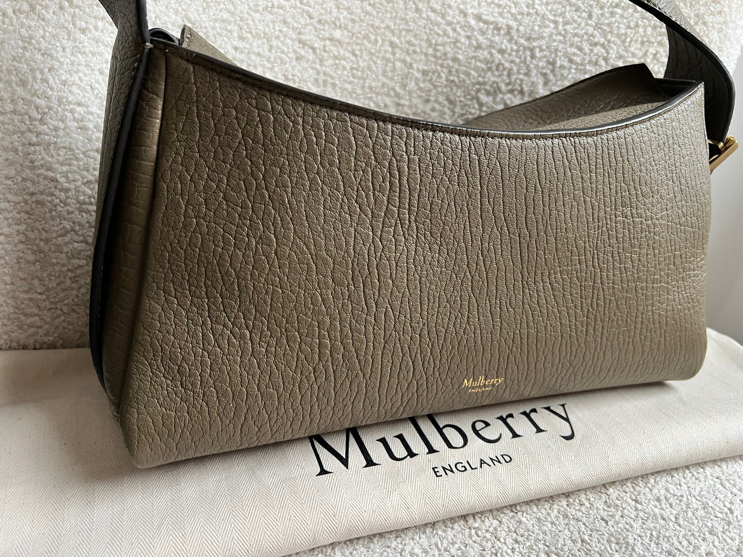 Mulberry Linen Green Maggie (RRP £995)