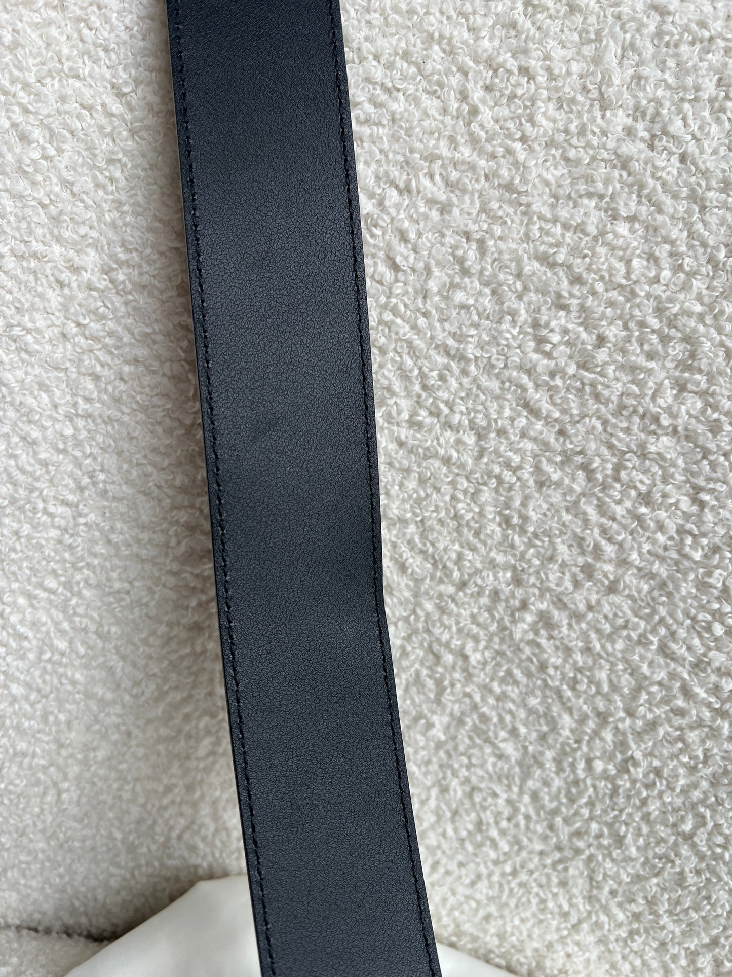 Gucci GG Marmont Black Wide Leather Belt with Shiny Gold Buckle (RRP £410)