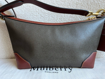 Mulberry Heritage Crossbody Clipper Eco Cognac Scotchgrain