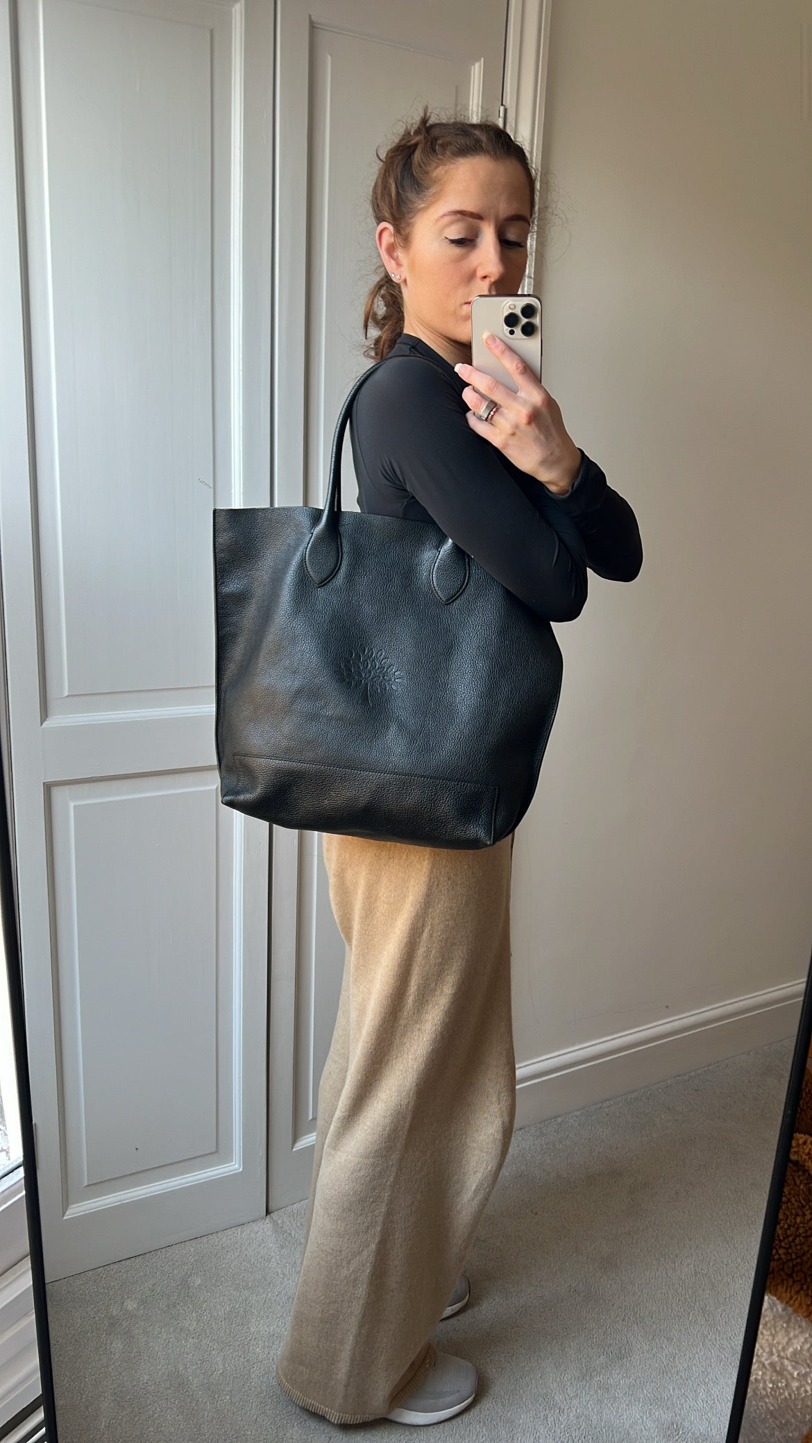 Mulberry Black Blossom Tote (RRP £550)