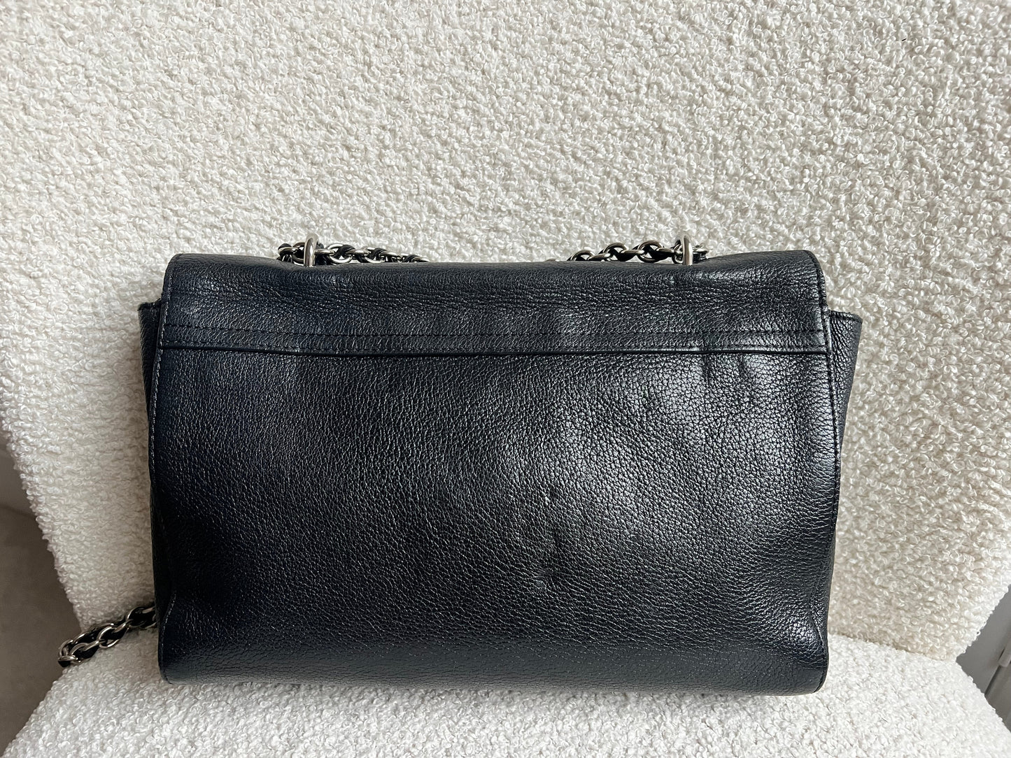 Mulberry Black Medium Lily with Silver Hardware (RRP £1095)