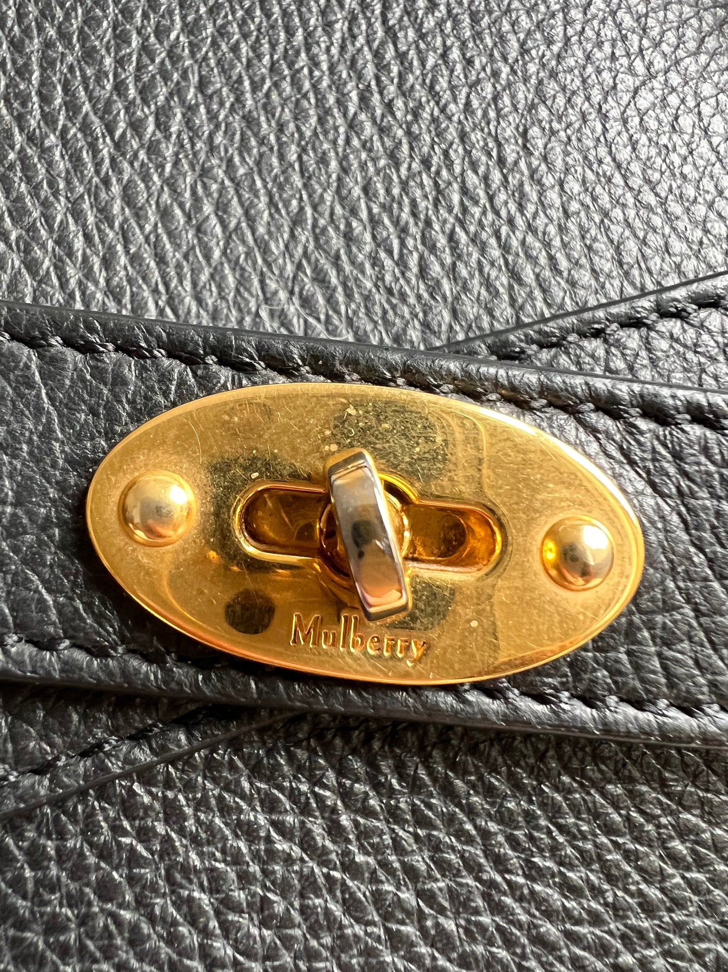 Mulberry Black Small Zipped Bayswater (RRP £1,245)
