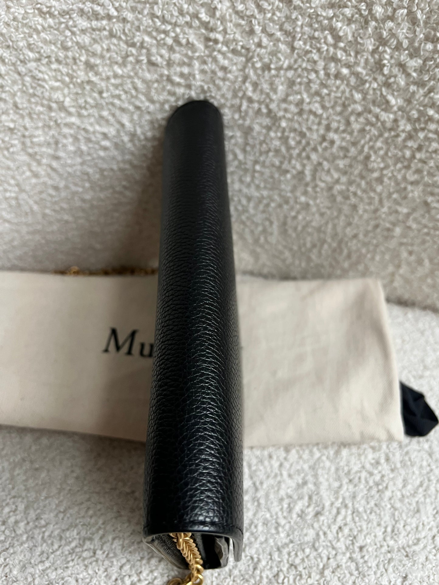 Mulberry Black Continental Chain Clutch Wallet (RRP £425)