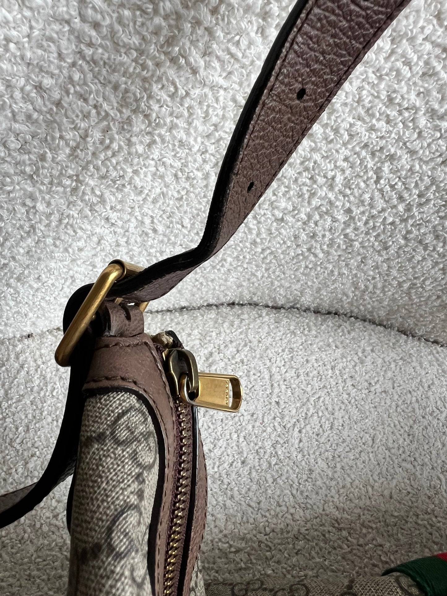 Gucci GG Supreme Ophidia Large Shoulder Bag (RRP £1190)