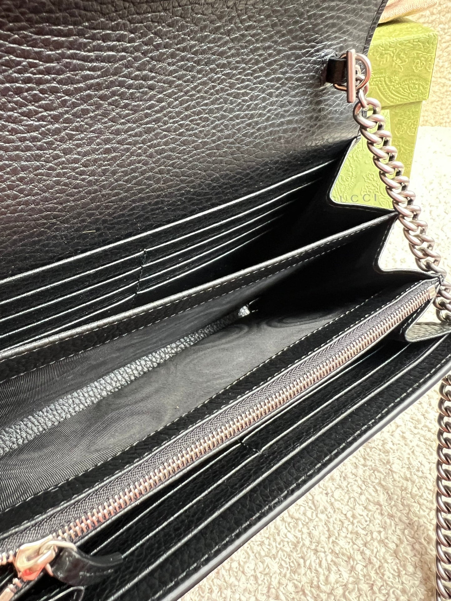 Gucci Dionysus Black Mini Chain Bag (RRP £1420)