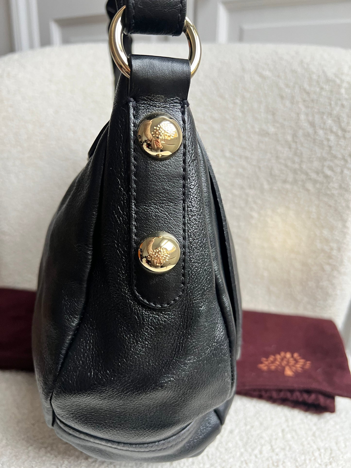 Mulberry Black Daria Satchel (RRP £795)
