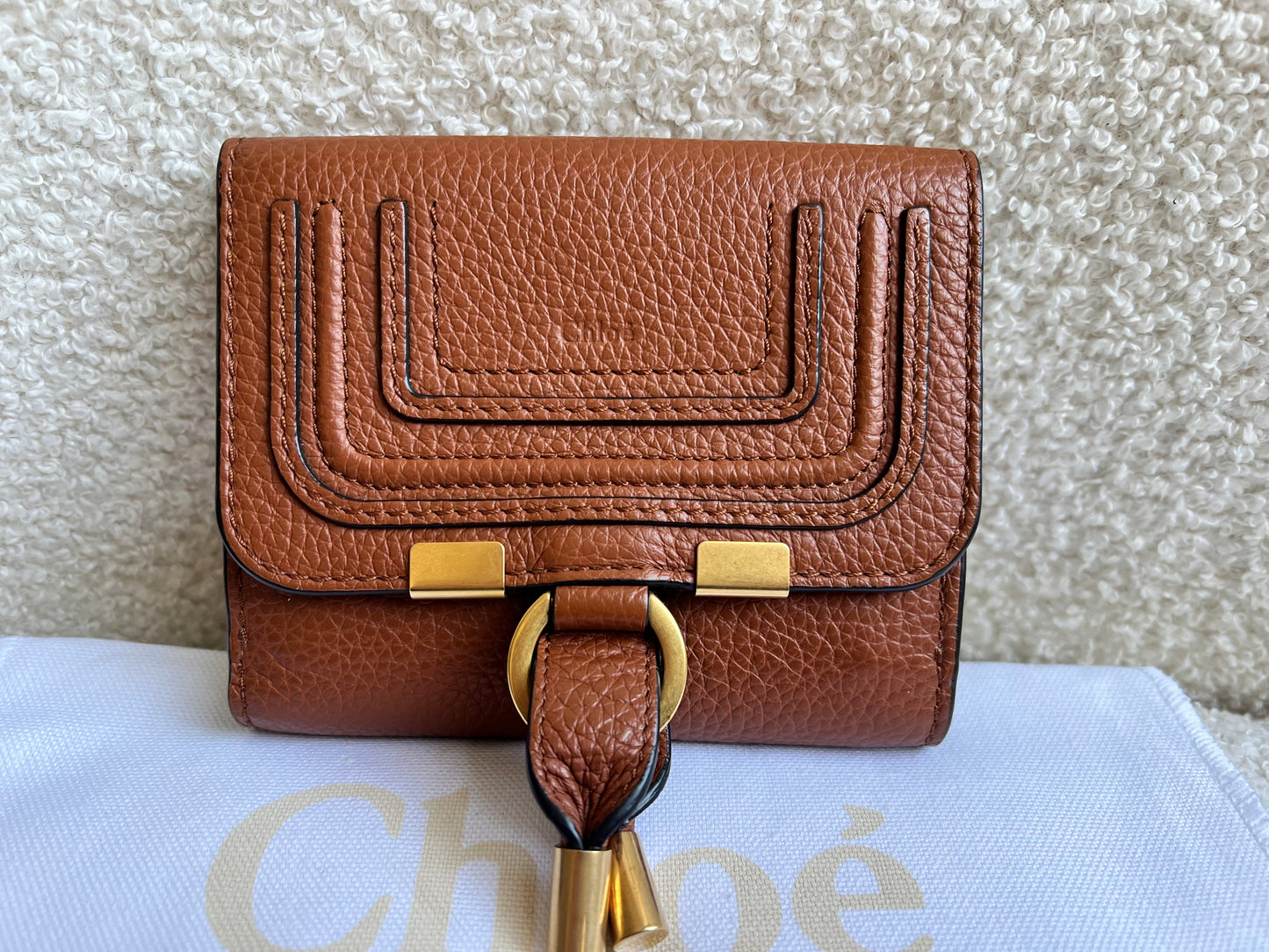 Chloe Tan Small Marcie Wallet