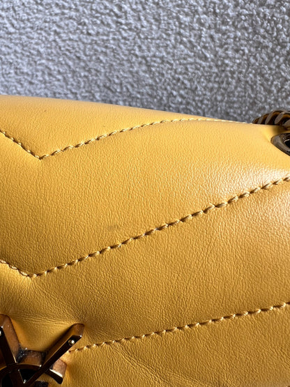 Yves Saint Laurent (YSL) Yellow Small Lou Lou (RRP £1,900)