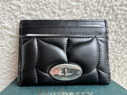 Mulberry Black Softie Card Holder (RRP £150)