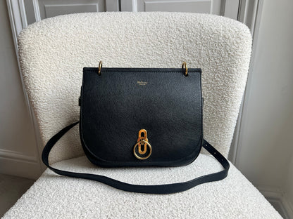 Mulberry Black Amberley Satchel (RRP £1,095)