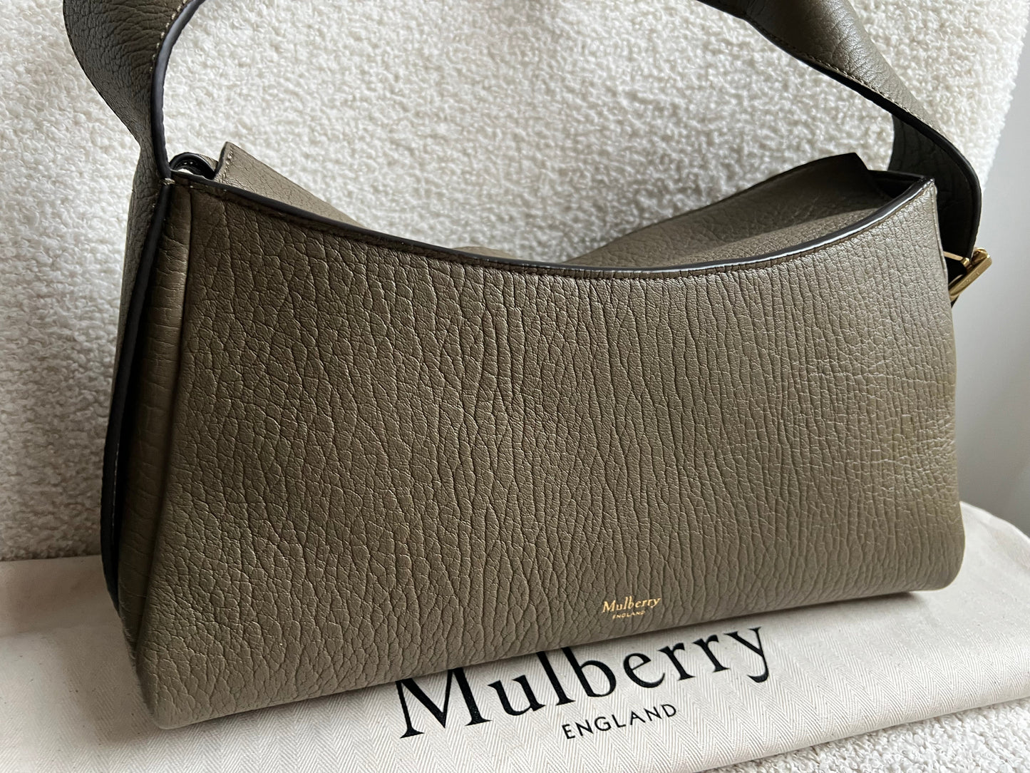 Mulberry Linen Green Maggie (RRP £995)