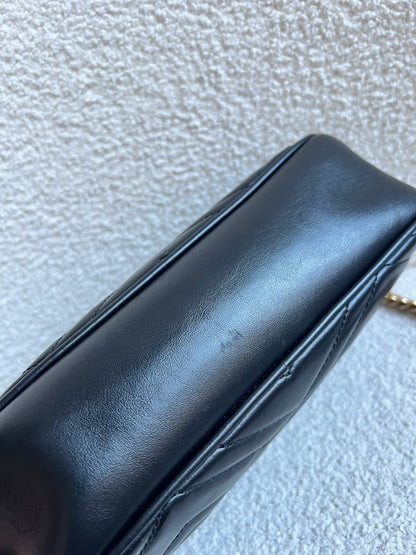 Gucci GG Black Marmont Small Shoulder Bag (RRP £1440)