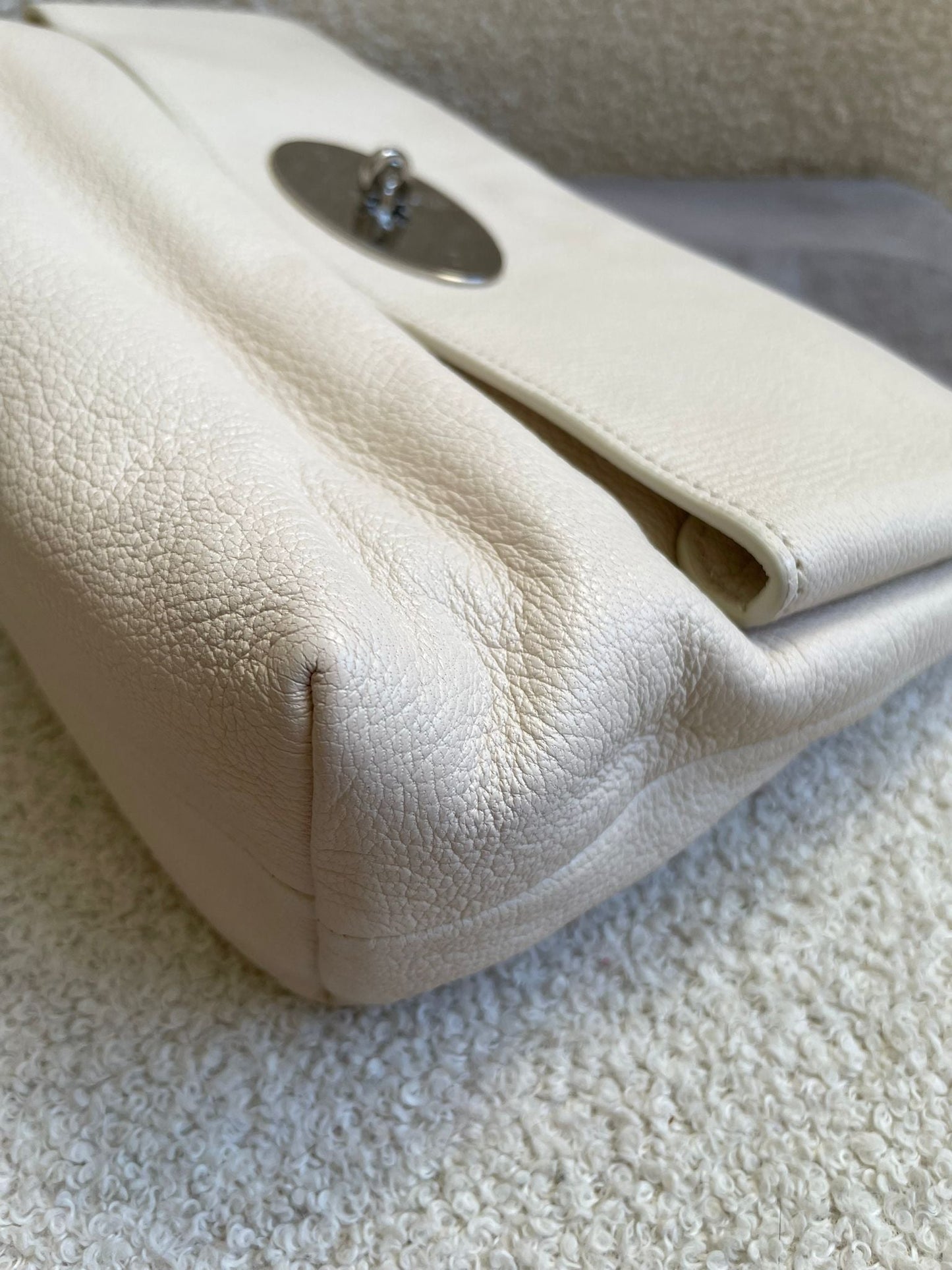 Mulberry Marshmallow Clemmie Clutch (RRP £695)