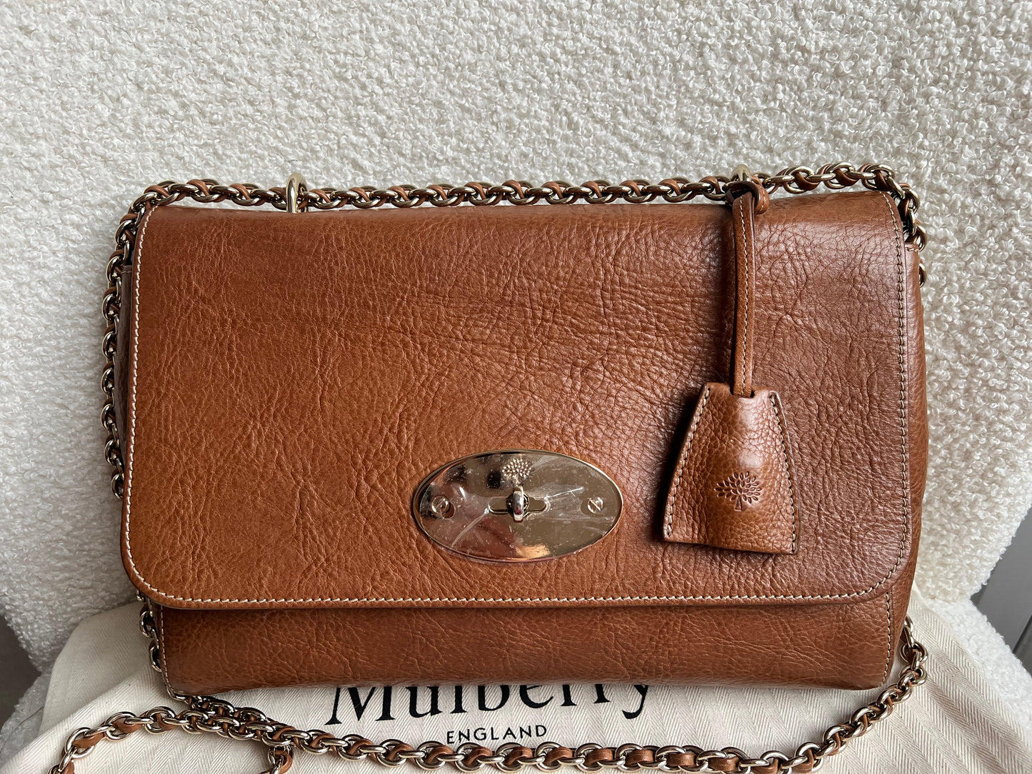 Mulberry Oak Medium Lily with Gold Hardware (RRP £1095)