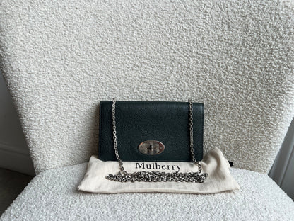 Mulberry Grey Bayswater Clutch (RRP £495)