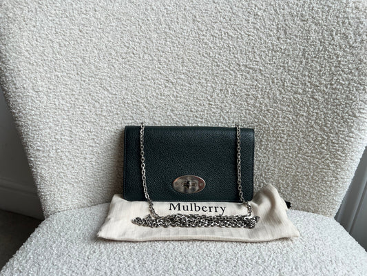 Mulberry Grey Bayswater Clutch (RRP £495)