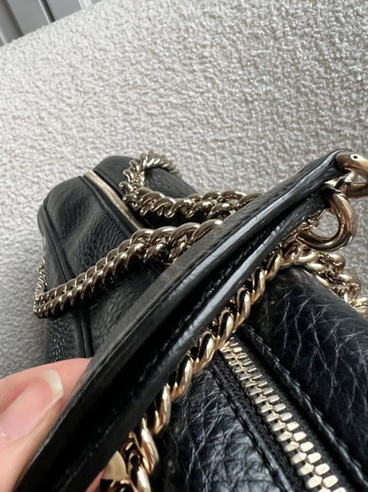 Gucci Black Soho Chain Tote (RRP £1110)